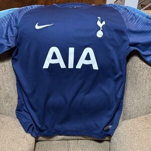 Nike Spurs Son Heung-min Blue Soccer Jersey